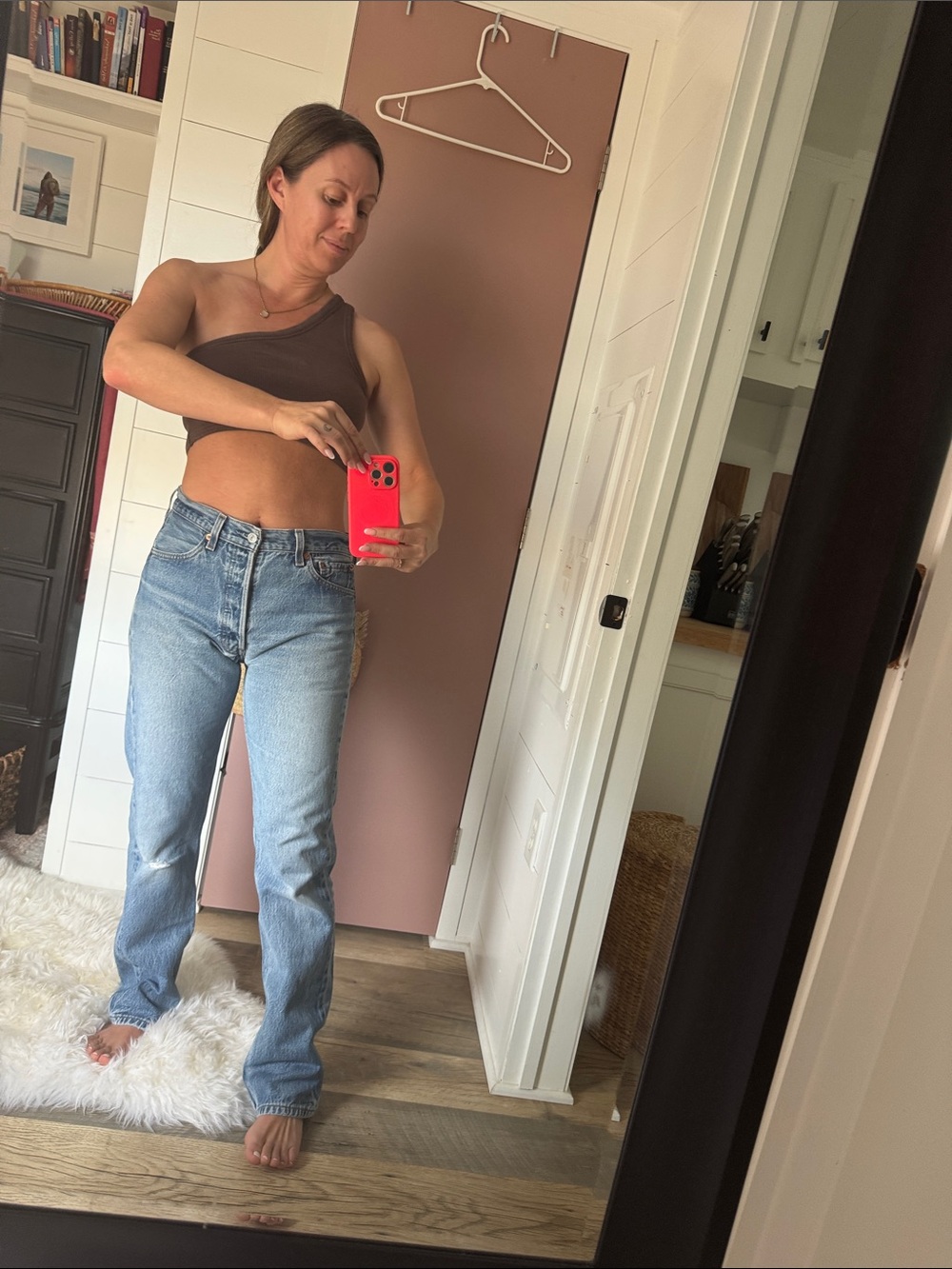 Levi's Light Blue Vintage 501s Straight Leg Jeans - Picture 3 of 13